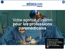 Tablet Screenshot of medicasud.fr